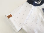 Hoodie Pullover kleine graue Sterne 264 Baby Kind ab 44-122 kurz oder langarm  Designer Limitiert !! von Atelier MiaMia