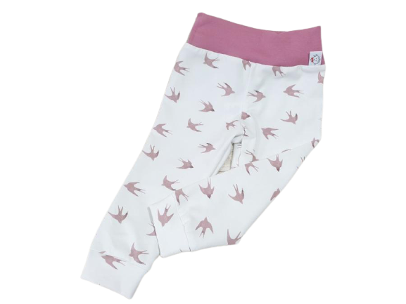 Atelier MiaMia baby and children leggings soft pink size 50-116