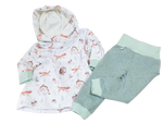Atelier MiaMia leggings per neonati e bambini taglia menta 50-116