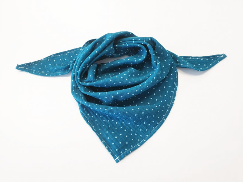 Atelier MiaMia - foulard triangolare in mussola // 4