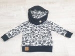 Kapuzenpullover Baby Kind ab 44-122 kurz oder langarm Motocross 280 von Atelier MiaMia