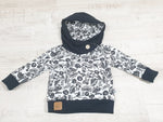 Atelier MiaMia - Hoodie baby child from 44-122 short or long sleeve Motocross 280