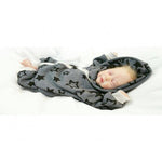 Atelier MiaMia - overall baby child from 50 to 110 designer wellness overall stars gray alpine fleece 14