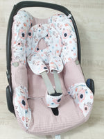 Maxi Cosi Babyschalenbezug, Ersatzbezug oder Spannbezug Rotkehlchen 111 von Atelier MiaMia