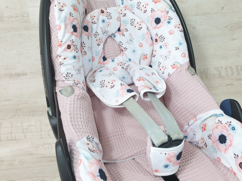 Maxi Cosi Babyschalenbezug, Ersatzbezug oder Spannbezug Rotkehlchen 111 von Atelier MiaMia