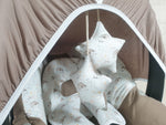 Maxi Cosi Babyschalenbezug, Ersatzbezug oder Spannbezug Igelchen115 von Atelier MiaMia