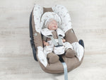 Maxi Cosi Babyschalenbezug, Ersatzbezug oder Spannbezug Igelchen115 von Atelier MiaMia