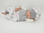 Latzstrampler kurz und lang auch als Baby Set Elefanten 21 von Atelier MiaMia