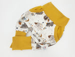 Atelier MiaMia Cool bloomers or baby set short and long Dinos 113