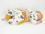 Atelier MiaMia Cool bloomers or baby set short and long Dinos 113