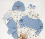 Atelier MiaMia - Maglione Girly Baby Child Taglia 56-140 Designer Limited Grasses Butterfly 1