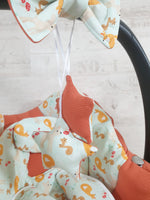 Maxi Cosi Babyschalenbezug, Ersatzbezug oder Spannbezug  Reh/Fuchs113 von Atelier MiaMia