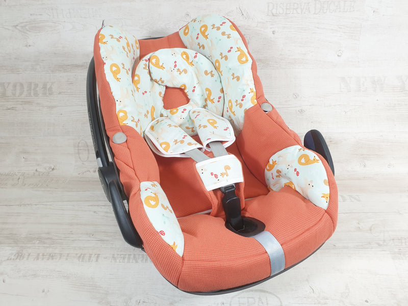 Maxi Cosi baby seat cover, replacement cover or fitted cover deer/fox113