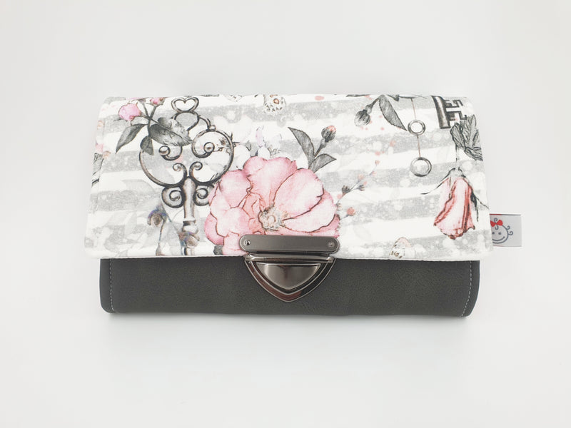 Atelier MiaMia purse roses, key 115