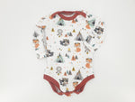 Atelier MiaMia Body with short and long sleeves, also available as an Indian fox baby set