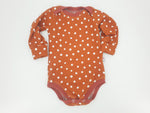 Body Atelier MiaMia a maniche corte e lunghe, disponibile anche come Baby Set Terracotta Dots