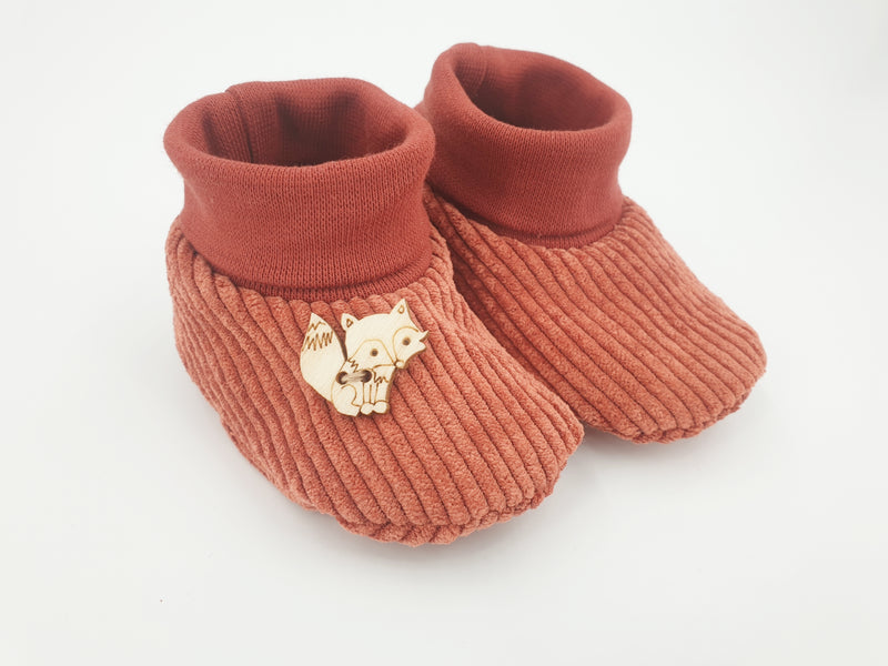 Puschen, Schuhe Cord Fuchs von Atelier MiaMia