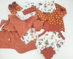 Pumphose oder Set Baby von 50-140 Designerbabyhose Indian Fuchs von Atelier MiaMia