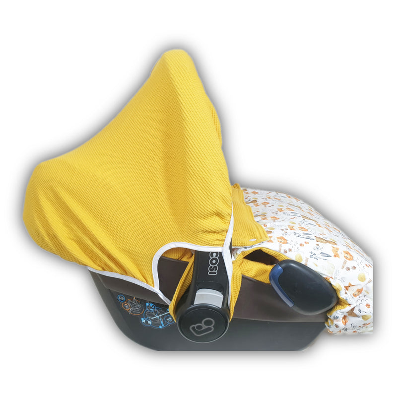 Maxi Cosi baby seat cover, replacement cover or fitted cover forest animals 112