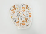 Maxi Cosi baby seat cover, replacement cover or fitted cover forest animals 112