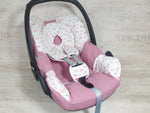 Maxi Cosi Babyschalenbezug, Ersatzbezug oder Spannbezug Regenbogen 117 von Atelier MiaMia