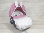 Maxi Cosi Babyschalenbezug, Ersatzbezug oder Spannbezug Regenbogen 117 von Atelier MiaMia