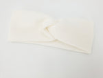 Atelier MiaMia hair band waffle jersey cream