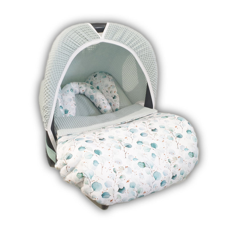 Maxi Cosi Babyschalenbezug, Ersatzbezug oder Spannbezug Eukalyptus 123 von Atelier MiaMia