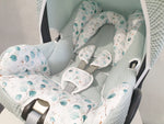 Maxi Cosi Babyschalenbezug, Ersatzbezug oder Spannbezug Eukalyptus 123 von Atelier MiaMia
