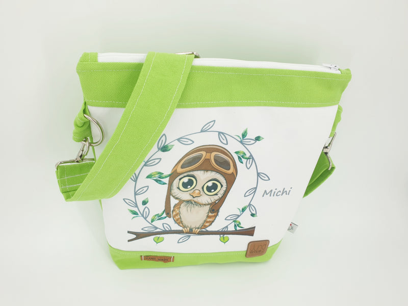 Borsa per l'asilo, borsa per bambini Flying Owl