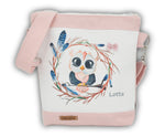 Borsa asilo, borsa per bambini 48 gufo