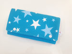 Atelier MiaMia purse turquoise stars