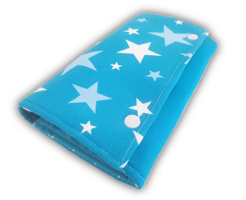 Atelier MiaMia purse turquoise stars