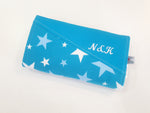 Atelier MiaMia purse turquoise stars