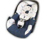 Maxi Cosi Babyschalenbezug, Ersatzbezug oder Spannbezug maritim 123 von Atelier MiaMia