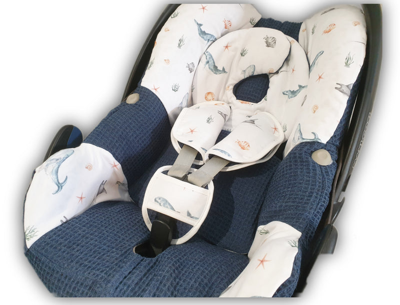 Maxi Cosi baby seat cover, replacement cover or fitted cover maritime 123