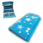 Atelier MiaMia purse turquoise stars