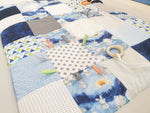 Atelier MiaMia adventure blanket CVI blanket "New Elements", bears blue 