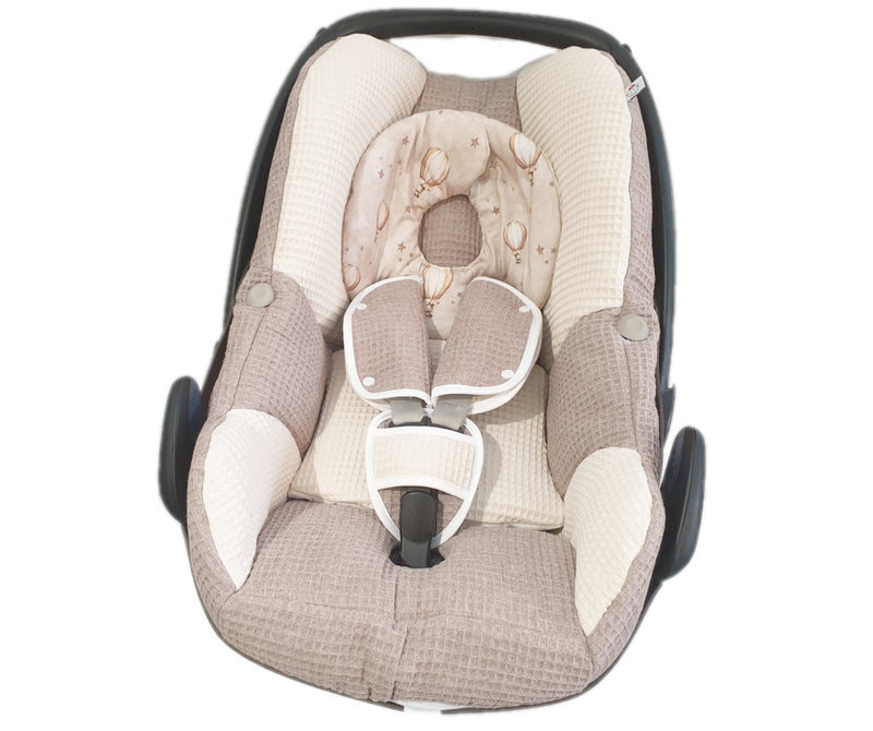 Fodera per ovetto Maxi Cosi, fodera di ricambio o fodera aderente beige 125