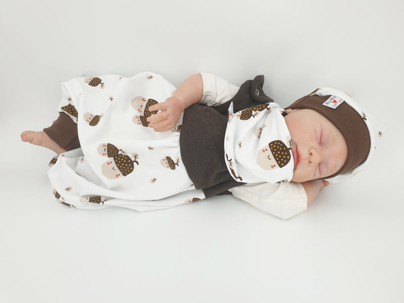 Atelier MiaMia onesie short and long also available as acorn baby set