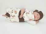 Atelier MiaMia Cool bloomers or baby set short and long forest animals nature