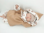 Kaputzenjacke Baby Kind Größe 50-140 Designer Jacke Limitiert !! Elefanten von Atelier MiaMia