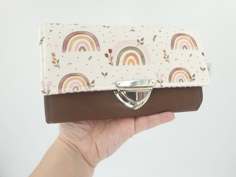 Atelier MiaMia purse rainbow nature