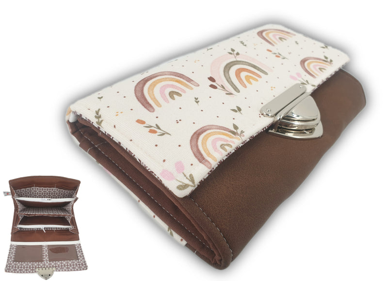 Atelier MiaMia purse rainbow nature