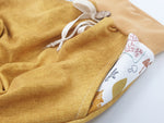 Atelier MiaMia Cool bloomers or baby set short and long acorns