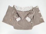 Atelier MiaMia - Giacca con cappuccio Baby Child Taglia 50-140 Designer Jacket Limited !! elefanti