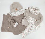 Kapuzenjacke Baby Kind Größe 50-140 Designer Jacke Limitiert !! Cord Blumen von Atelier MiaMia