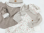 Kapuzenjacke Baby Kind Größe 50-140 Designer Jacke Limitiert !! Cord Blumen von Atelier MiaMia