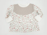 Tunika Pullover Blümchen, Baby Kind ab 44-122 kurz oder langarm  Designer Limitiert !! von Atelier MiaMia