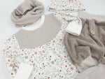 Atelier MiaMia - Maglione con cappuccio Ghiande Baby Bambino da 44-122 a maniche corte o lunghe Designer Limited !!